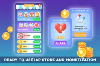 Bubble Merge | Template & Editor