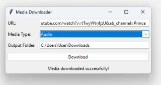 YouTube Media and Sound Downloader.