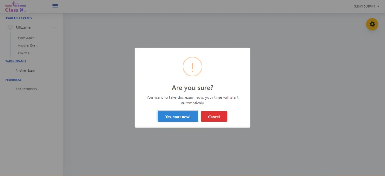ClassX - Online Exam Proctor — screenshot 2