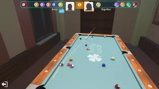 8 Ball Pool (Billiard) Multiplayer Completed Game