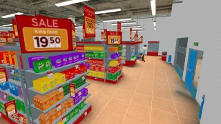 Supermarket Grocery Shopping: Shopping Mall Game