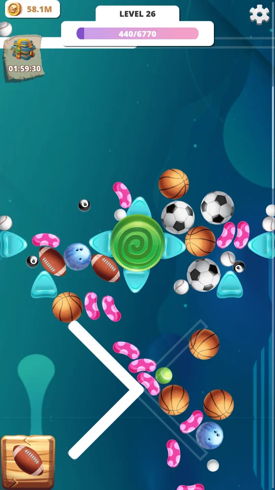 Idle Fall Balls – Idle Casual Game — screenshot 4