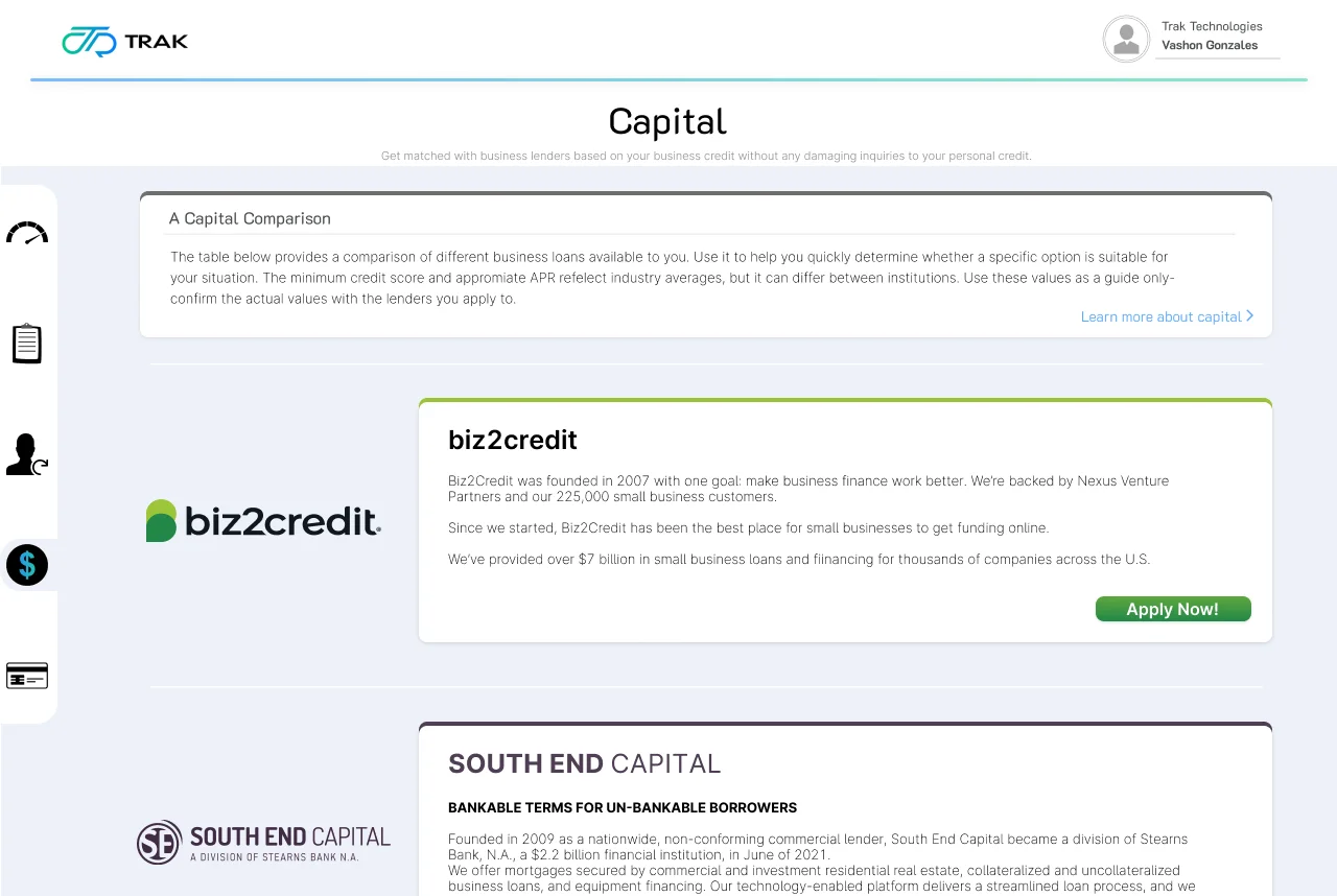 Business Credit Monitoring Template — screenshot 5
