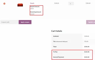 WooCommerce Deposits - Partial Payments Plugin