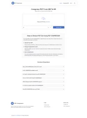 PDF Compressor Tool Website