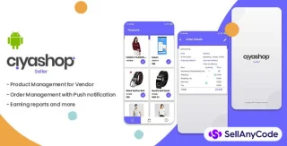 Ciyashop Multi Vendor Native Android App for WCFM, Dokan and WCMP