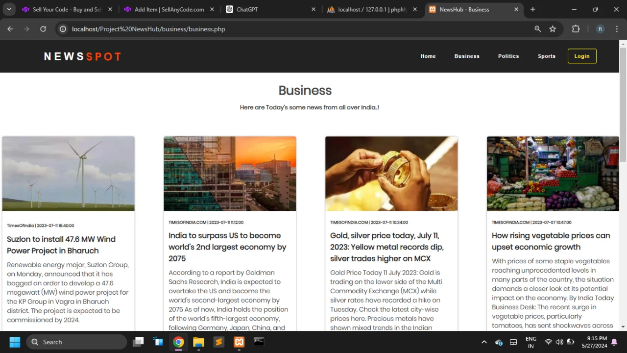 NewzHub — screenshot 1
