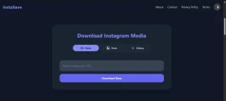 InstaSave - Instagram Downloader & Tag Gen PHP Script