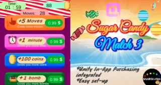 Sugar Candy Match 3