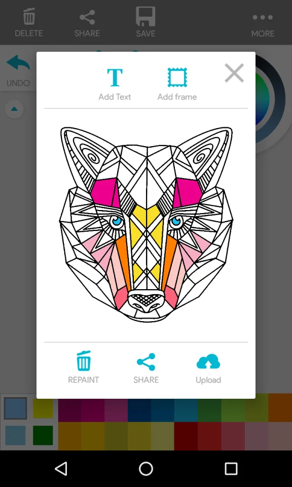 Coloring Book Android with AdMob — screenshot 7