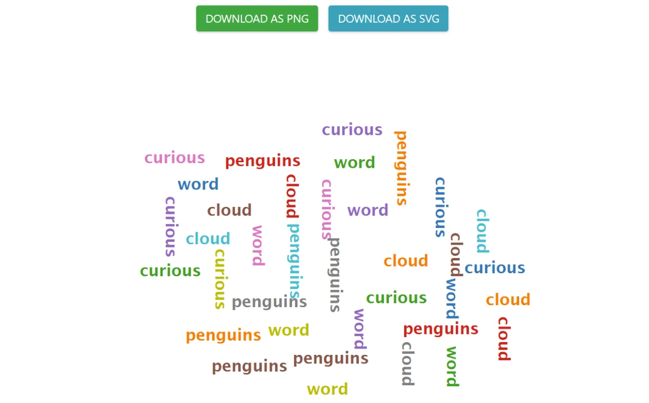Word Cloud Generator — screenshot 4