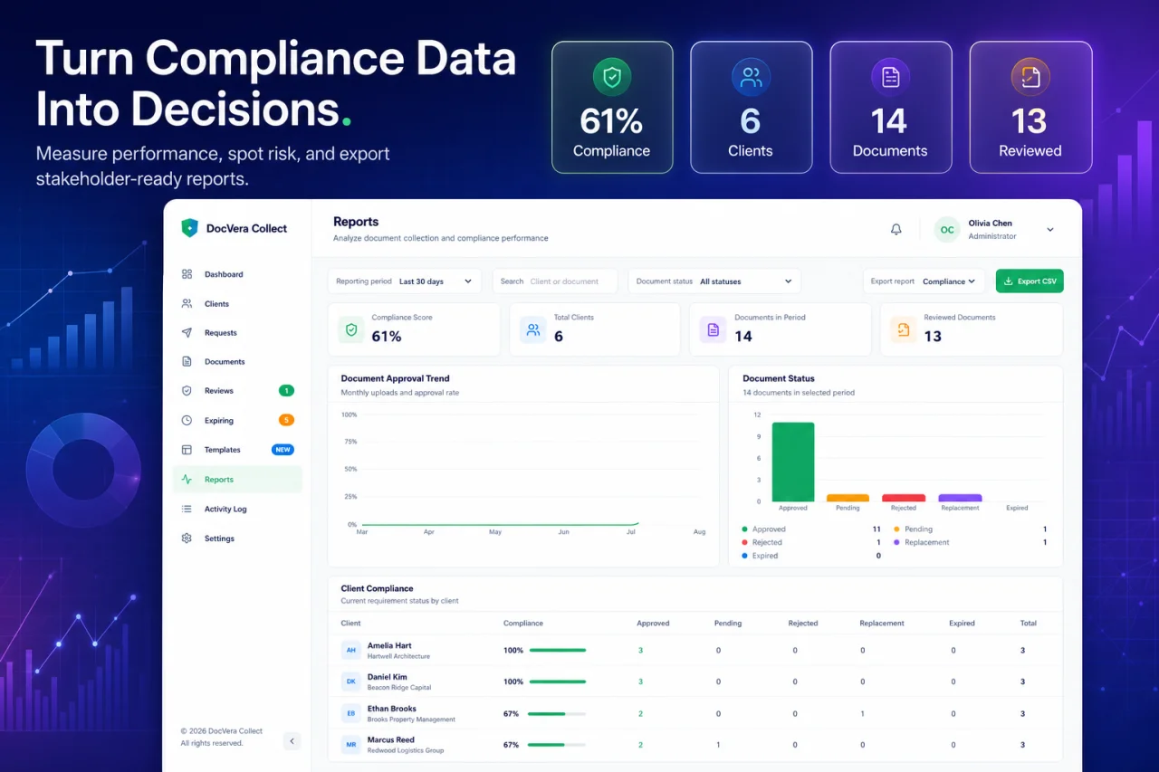 DocVera Collect Document Compliance Manager — screenshot 4