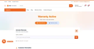 SureCommerce - eCommerce Platform & QR Warranty System