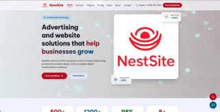 NestSite React/NestJS Agency Website + CMS