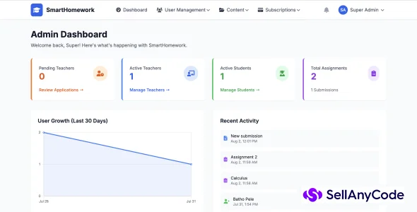 SmartHomeWork - Making Homework Management Smarter