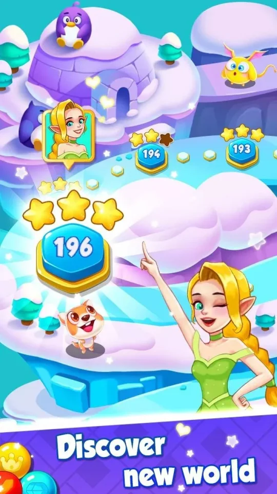Bubble Bubble Pop: Rescue Elf — screenshot 5