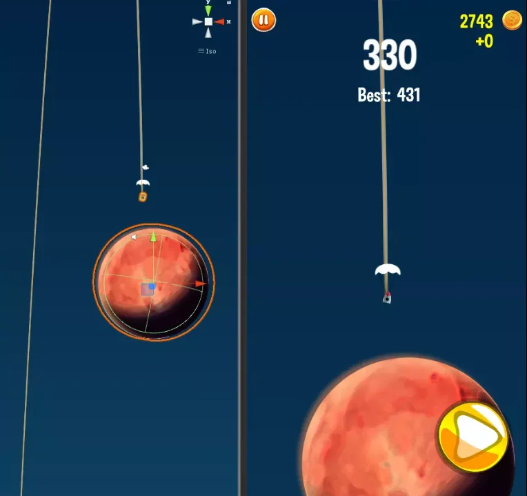 Space Frontier Complete Game Template — screenshot 5