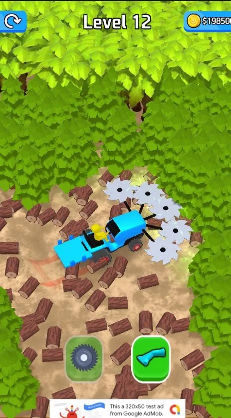 Lumber Harvest Tree Cutting Game Unity Source Code — screenshot 1