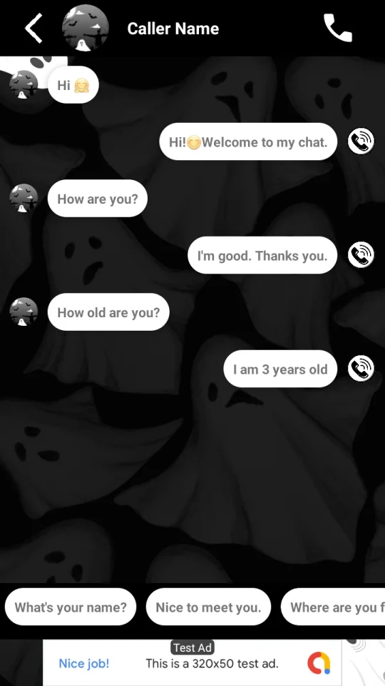 Fake Call Prank - Voice, Video Calls & Chats | AdMob Ads — screenshot 4