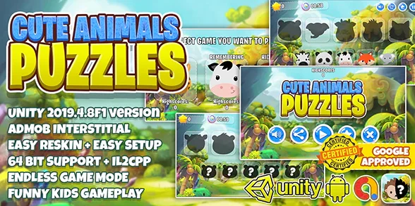 Cute Animal Puzzle Kids — screenshot 5