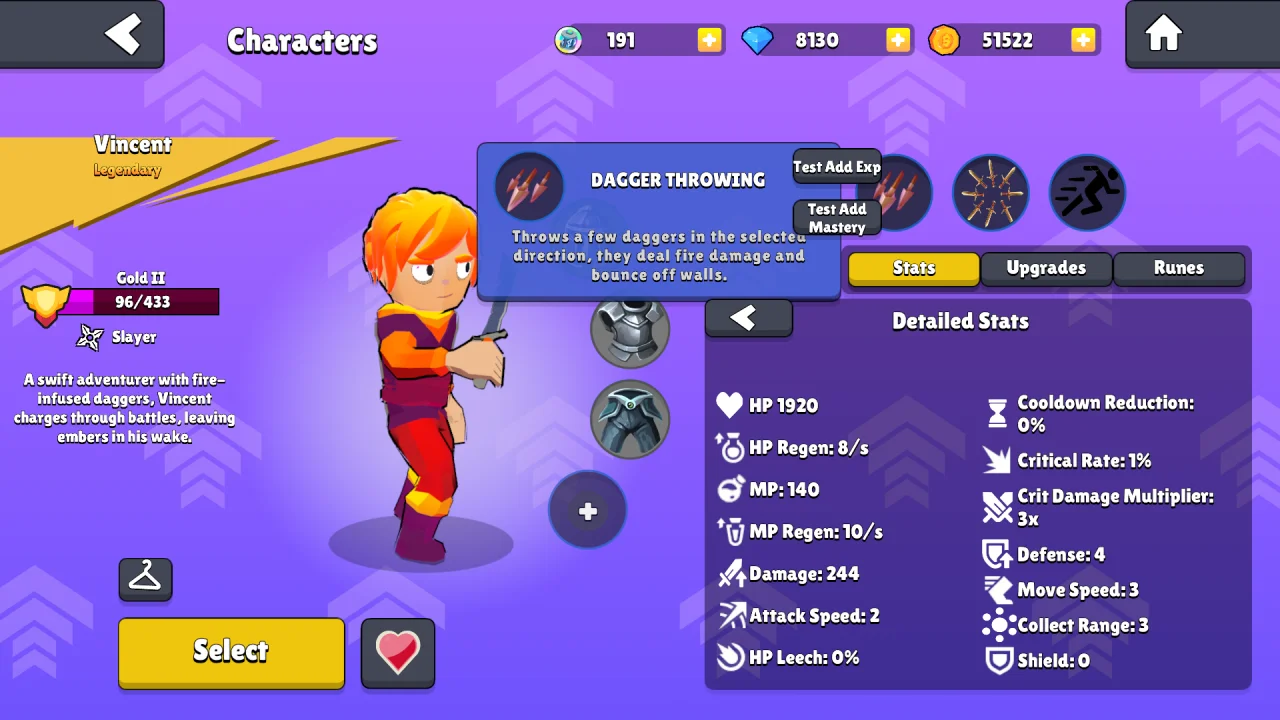 BulletHell Elemental Template (Survival) — screenshot 4