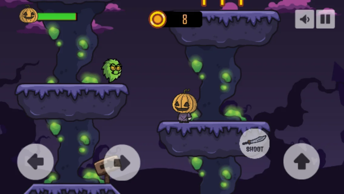 Pumpkin Halloween Adventures - Buildbox Project — screenshot 3