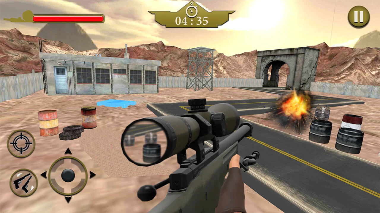 Frontline Army Commando War: Battle Games — screenshot 1