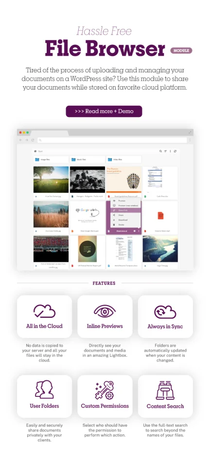 Share-One-Drive | OneDrive Plugin for WordPress — screenshot 1