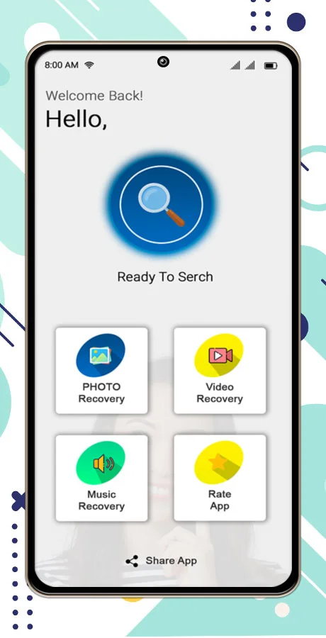 Deleted Photo Recovery & Restore Deleted Photos - Deleted FIle Recover Like Photo, Video and Music Files - Super Recovery — screenshot 2