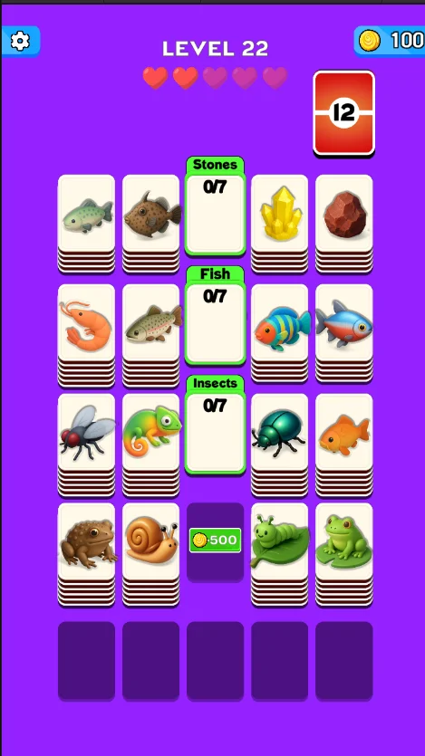 Category Sort Puzzle 2D Unity Game Template — screenshot 3