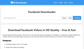 Facebook Videos & Reels Downloader