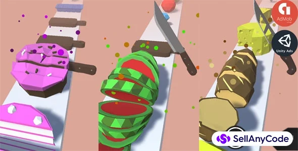 Slice It Up - Complete Unity Game + AdMob
