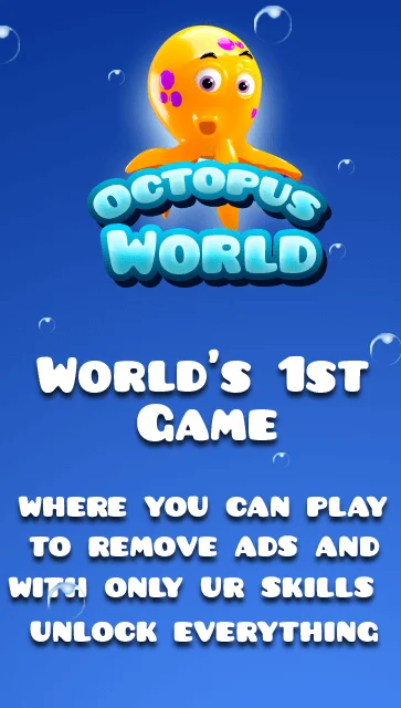 Octopus World Addictive Android Game — screenshot 4