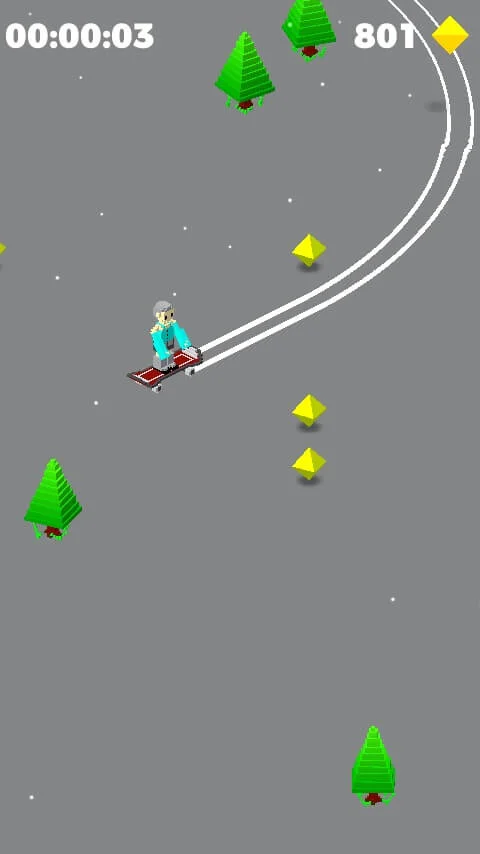 Snowy Skate — screenshot 1