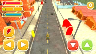 Cartoon Car War Highway Rider: Endless Pixel Traffic Racing 3D