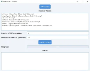 Unlimited Batch Video to GIFs Converter