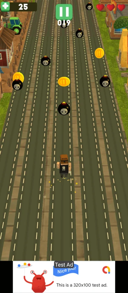 Village Boy Survival: Lane Runner — screenshot 2