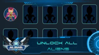 Aliens of Galaxy War Defends