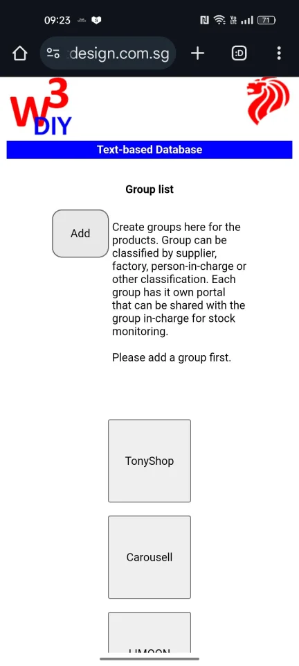 Stock and Inventory — screenshot 2