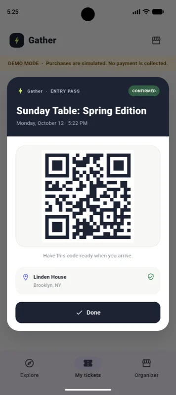 Event Ticketing App — screenshot 6