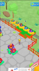 Awesome Park Idle Game 3D Unity Source Code