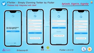 FTwitter - Clone Simply Twitter Flutter App with Multi Payments | Firestore | GetX