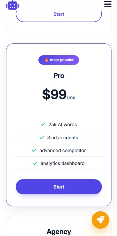 AI-Mate - AI Marketing Assistant Landing Page HTML Template — screenshot 9