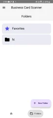Business Card Scanner App Kotlin OCR + PDF/CSV E