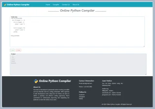 Online Python Compiler