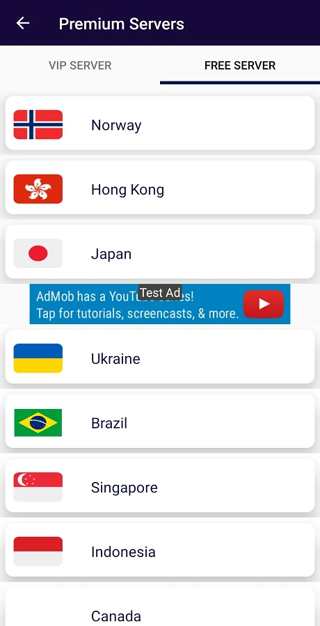 TOTO - VPN | VPN App | Facebook Ads | AdMob Ads | Ads Manage Remotely | VPN | VPN Subscription Plan — screenshot 3