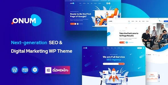 Onum - SEO & Marketing Elementor WordPress Theme — screenshot 4