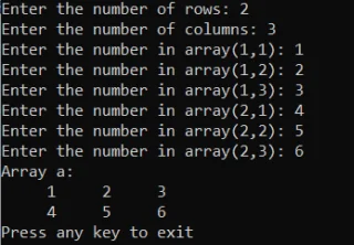 Work with Array