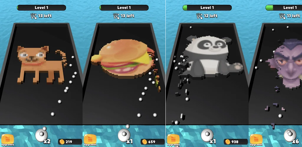 Pixel Art Balls – Hyper Casual Game — screenshot 1