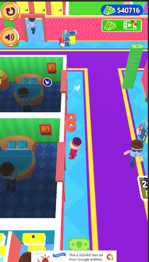 My Perfect Hotel Idle Game Unity Source Code — screenshot 1
